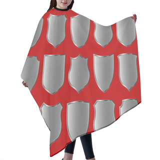 Personality  Shield Design Set Hair Cutting Cape