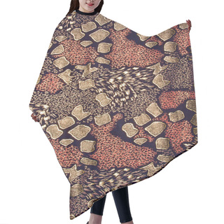 Personality  Pattern, Fabric Tissue Hair Cutting Cape