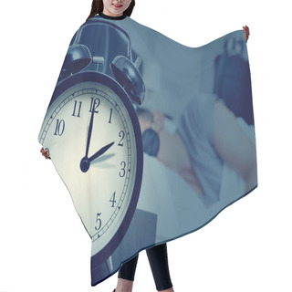 Personality  Adjusting Backward The Clock At The End Of The Summer Time Hair Cutting Cape