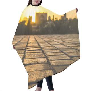 Personality  Sunlight On Cobbled Stones Hair Cutting Cape