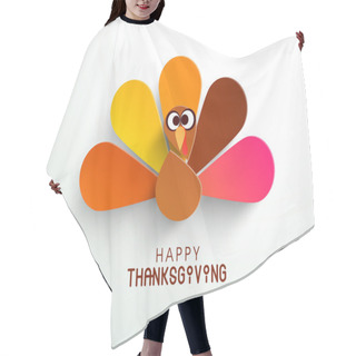 Personality  Thanksgiving Background. EPS 10. Hair Cutting Cape