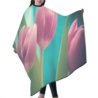 Personality  Tulips Hair Cutting Cape