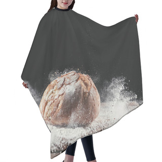 Personality  Fresh Bread On Table Close-up Hair Cutting Cape
