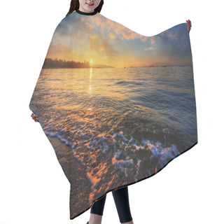 Personality  Waves Along The Shore Hair Cutting Cape
