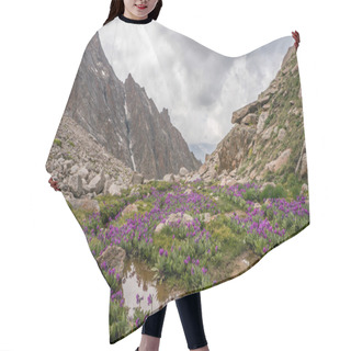 Personality  Flowers Hair Cutting Cape
