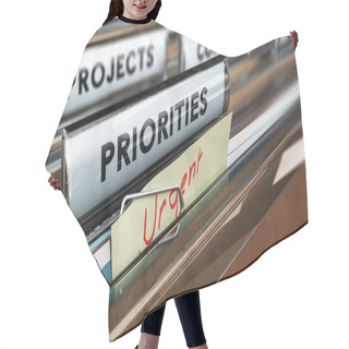 Personality  Set Priorities Hair Cutting Cape