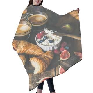 Personality  Homemade Ricotta Breakfast  Hair Cutting Cape