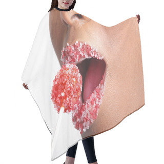 Personality  Sugar Lips And Lolly-pop Hair Cutting Cape