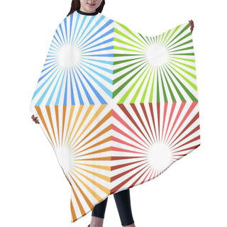 Personality  Abstract Patterns Set Hair Cutting Cape