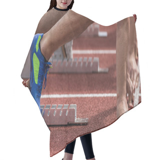 Personality  Sprintstart In Track Hair Cutting Cape