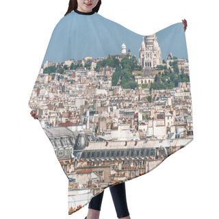 Personality  Aerial View Paris Cityscape France Hair Cutting Cape