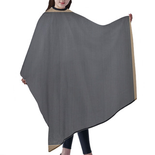 Personality  Blank Blackboard With Eraser Smudges Hair Cutting Cape