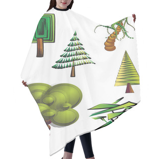 Personality  Clip-art Trees Hair Cutting Cape
