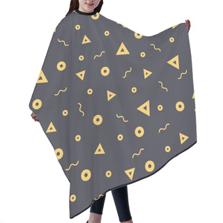 Personality  Abstract Seamless Pattern Hair Cutting Cape