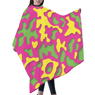 Personality  Form Plastic Hair Cutting Cape