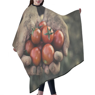 Personality  Tomato Harvest Hair Cutting Cape