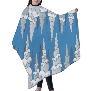 Personality  Cave Theme Image 2 Hair Cutting Cape