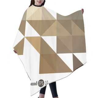 Personality  Abstract Pattern - Triangle And Square Pattern In Colors Hair Cutting Cape