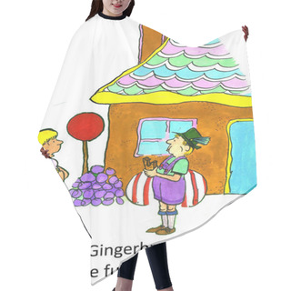 Personality  Gingerbread Cottage Hair Cutting Cape