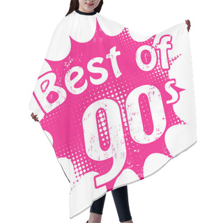 Personality  Best Of 90's Stamp Hair Cutting Cape