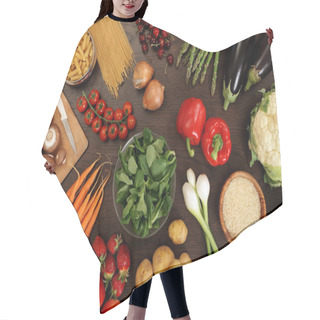 Personality  Healthy Eating Hair Cutting Cape