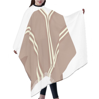 Personality  Mexican Poncho Hair Cutting Cape