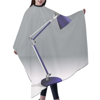 Personality  Desk Lamp.Vector Illustration Hair Cutting Cape