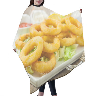 Personality  Calamari Italian Style Hair Cutting Cape