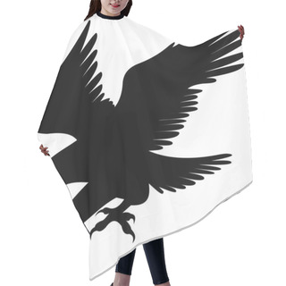Personality  Eagle Vector Hair Cutting Cape