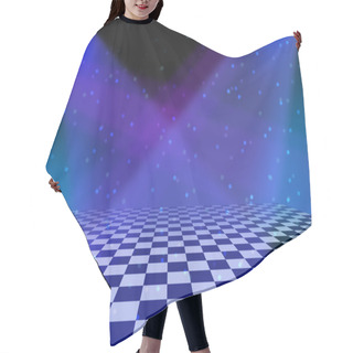 Personality  Party Dance Floor Background Hair Cutting Cape