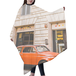 Personality  Vintage Car Hair Cutting Cape