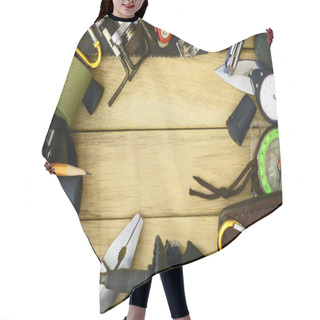 Personality  Camping Equipment Hair Cutting Cape