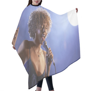 Personality  Jazz Singer Performing  Hair Cutting Cape