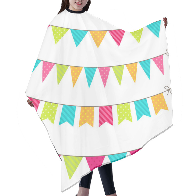 Personality  Vector Bunting Hair Cutting Cape