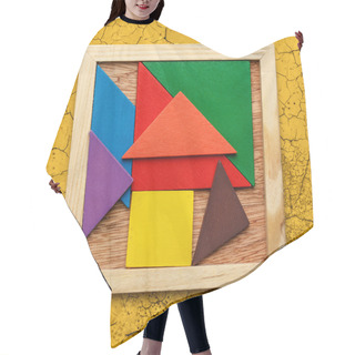 Personality  Pentamino For Children In Magic Square Hair Cutting Cape