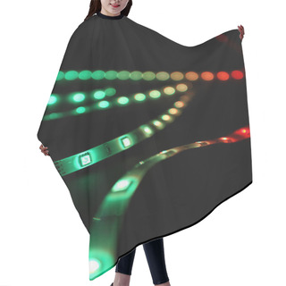 Personality  Multicolor Leds Hair Cutting Cape