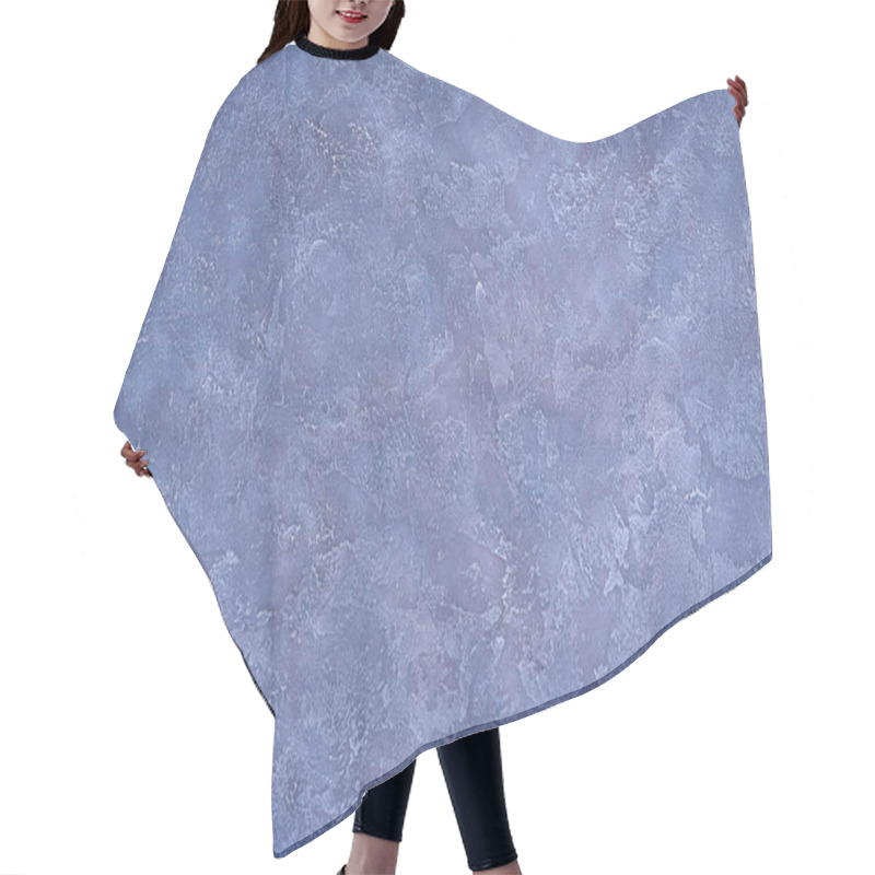 Personality  Rough textured purple wall background hair cutting cape