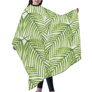 Personality  Palm Trees Leaves Hair Cutting Cape