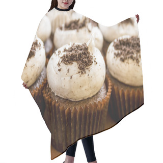 Personality  Assorted Cupcakes On Display Hair Cutting Cape