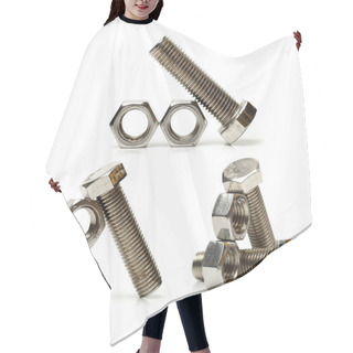 Personality  Bolts And Nuts Hair Cutting Cape