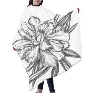 Personality  Ginger Tropical Exotic Flower Blossom Hair Cutting Cape