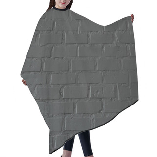 Personality  Black Brick Wall Background Hair Cutting Cape