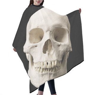 Personality  Human Skull. Hair Cutting Cape