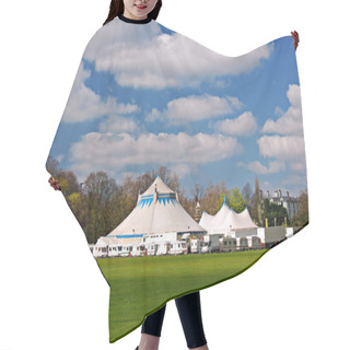 Personality  Circus Tents In Park Hair Cutting Cape