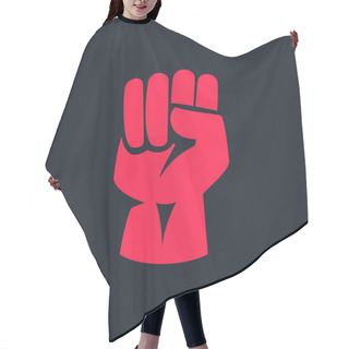 Personality  Fist  Logo Design Element Hair Cutting Cape