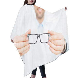 Personality  New Glasses Hair Cutting Cape