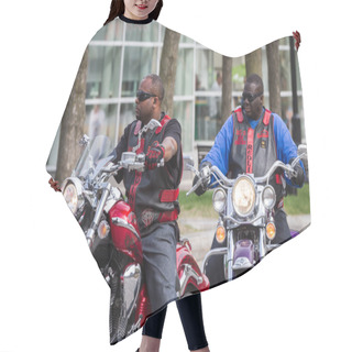 Personality  Motorcycle Rally  Hair Cutting Cape