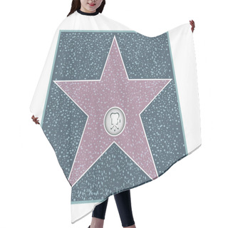 Personality  Walk Of Fame Type Star Hair Cutting Cape