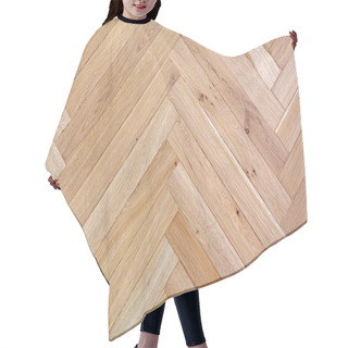 Personality  Wooden Parquet Hair Cutting Cape