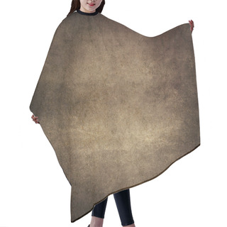 Personality  Brown Wall Background Hair Cutting Cape